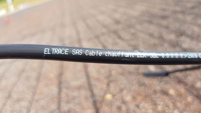 câble chauffant ELTRACE ELK-SOL