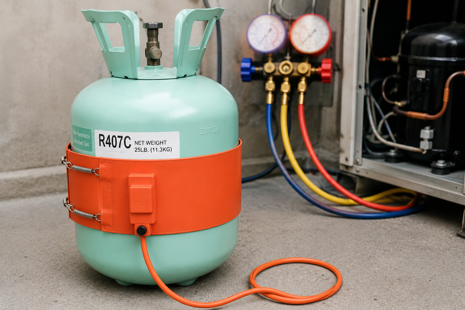 ELBH | Ceinture chauffante pour fûts et bouteilles de gaz