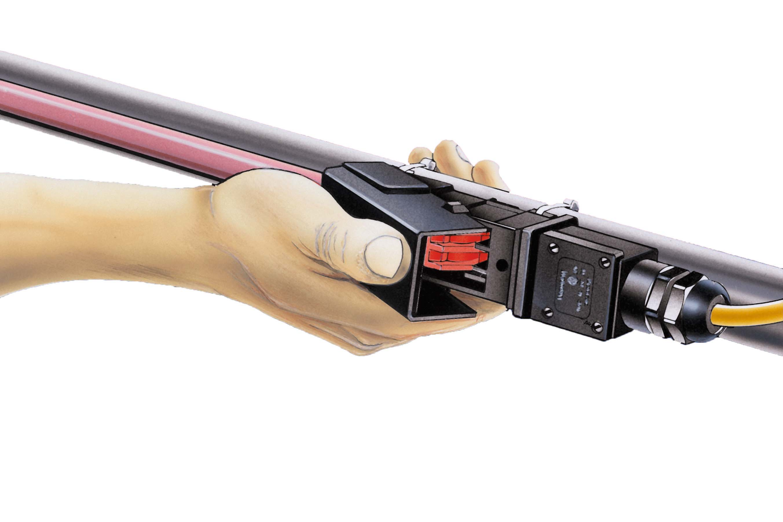 DOMOCLICK connecteurs rapides pour câbles chauffants autorégulants ELTRACE
